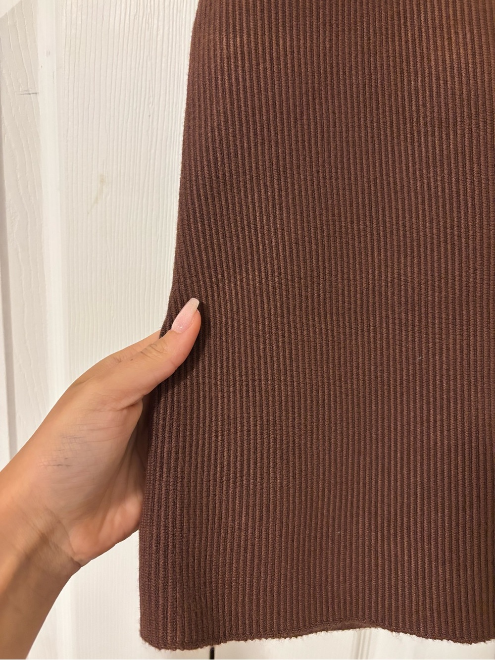 NWT A&F Ribbed Halter Neck Top - Picture 9 of 12